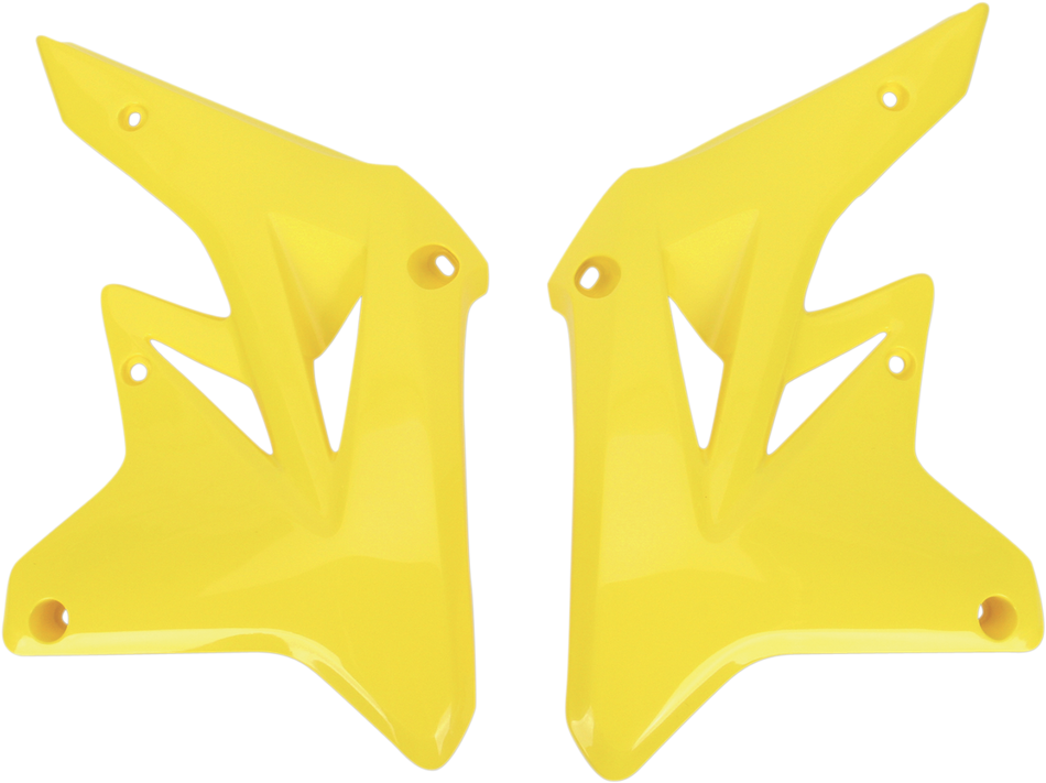 UFO Radiator Shrouds - Yellow SU04901-102