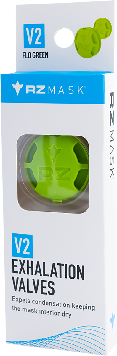 RZ MASK V2 Exhalation Replacement Valve 2.0 - Green AC-9658:20924