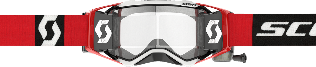 SCOTT Prospect WFS Goggles - Red/Black - Clear Works 272822-1018113