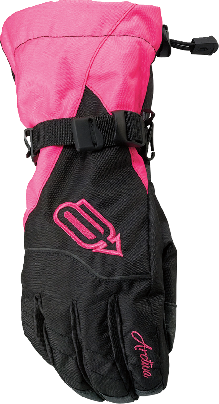 ARCTIVA Pivot-Handschuhe für Damen - Schwarz/Pink - 2XL 3341-0433