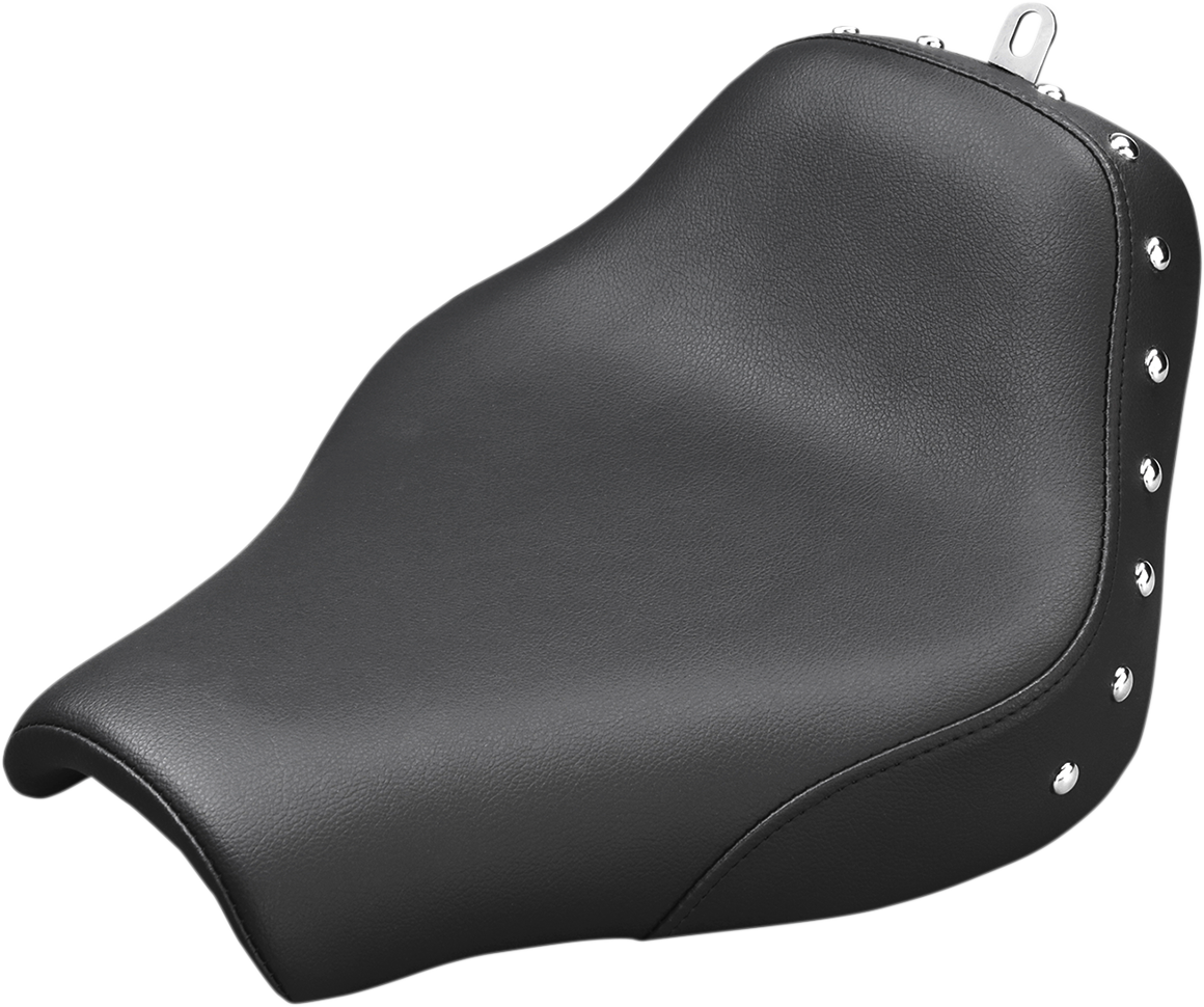 SADDLEMEN Seat - Renegade Solo - Black - Studded 818-30-001