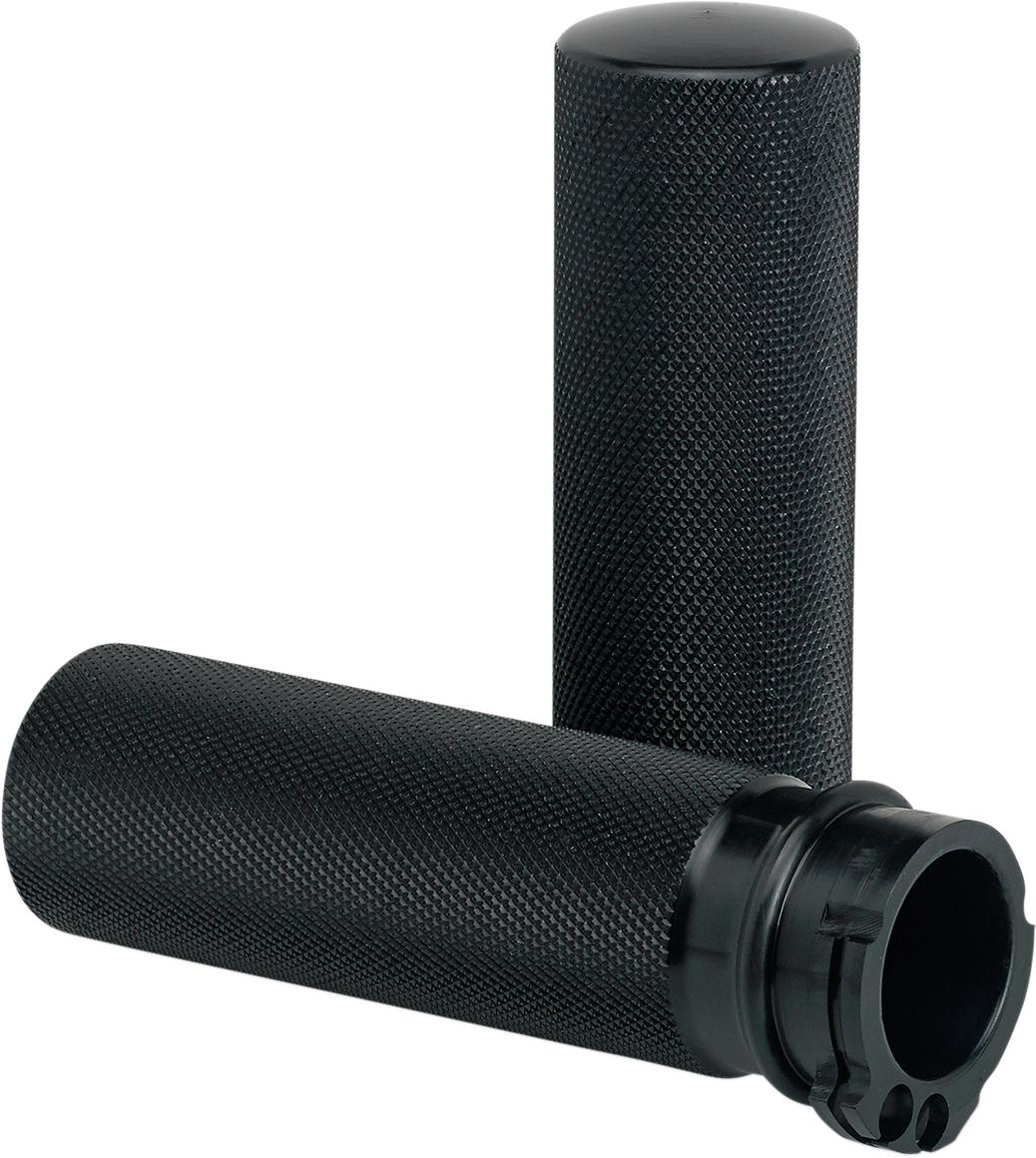 JOKER MACHINE Grips - Knurled - Cable - Black 03-93-1