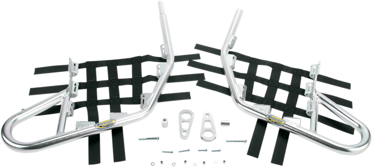 MOTORSPORT PRODUCTS Nerf Bars - TRX400EX - Silver 81-1401