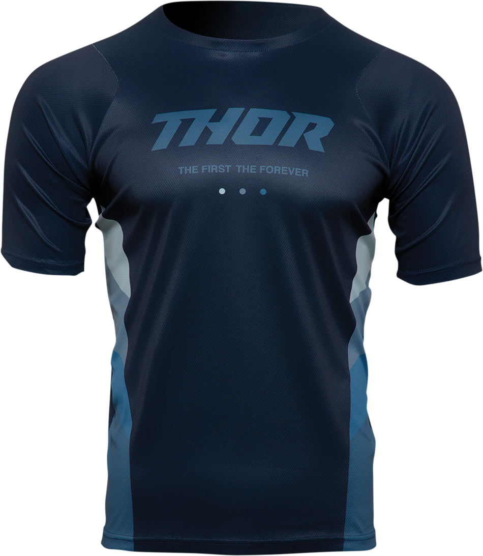 THOR Assist React Jersey - Midnight Blue/Teal - Large 5120-0183