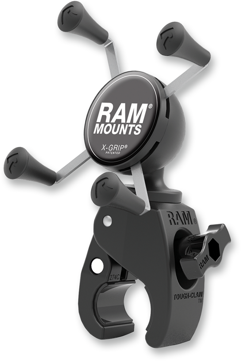 RAM MOUNTS Device Mount - X-Grip - Tough-Claw - 5/8" - 1-1/5" RAMHOL-UN7-400U