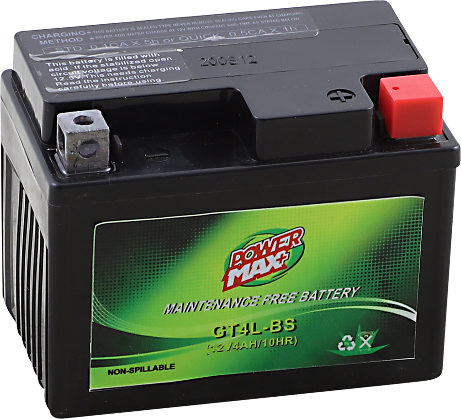 POWER MAX Battery - YTX4L-BS GT4L-BS