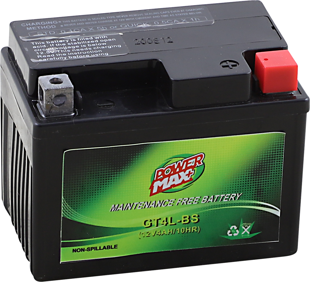 POWER MAX Battery - YTX4L-BS GT4L-BS