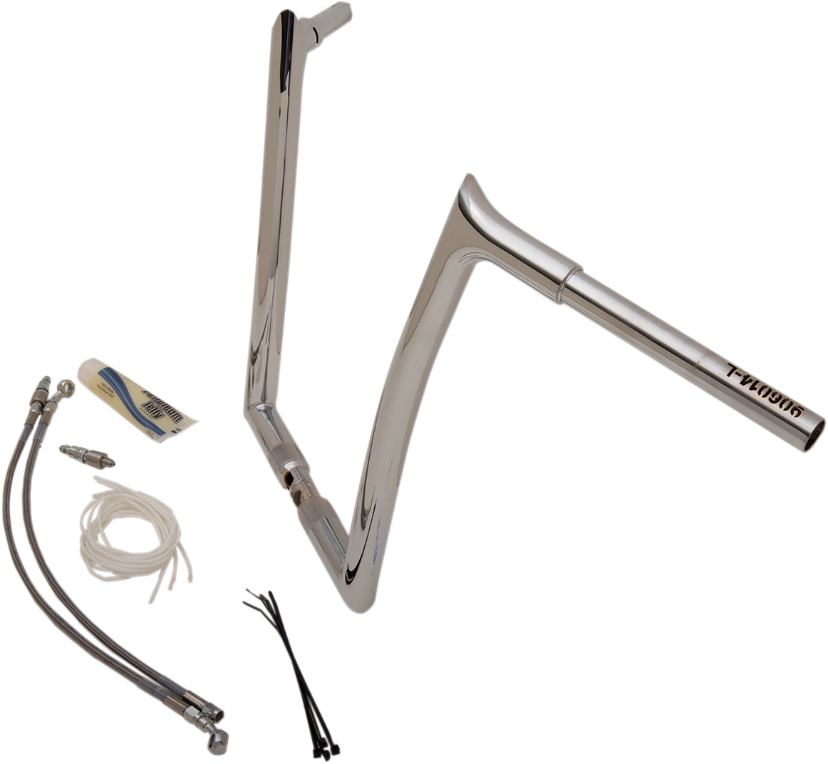 FAT BAGGERS INC. Handlebar Kit - Pointed Top - 14" - Chrome 909314