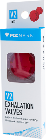 RZ MASK V2 Exhalation Replacement Valve 2.0 - Red AC-9658:20894