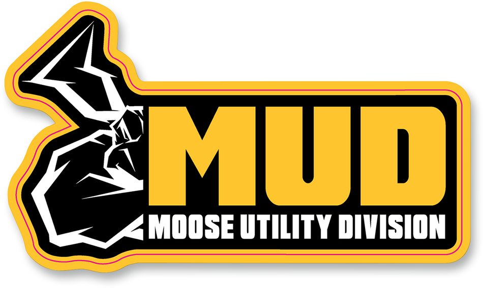 MOOSE RACING Decal - S18 - MUD - 10 Pack 4320-2024