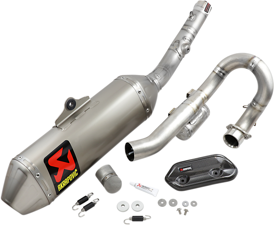 AKRAPOVIC Evolution Exhaust - Titanium KX450F 2019-2023	 S-K4MET8-BNTA 1820-1884