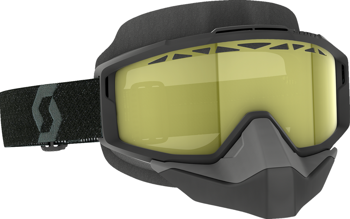 SCOTT Split Snow Goggles - OTG - Black - Yellow 285543-0001029