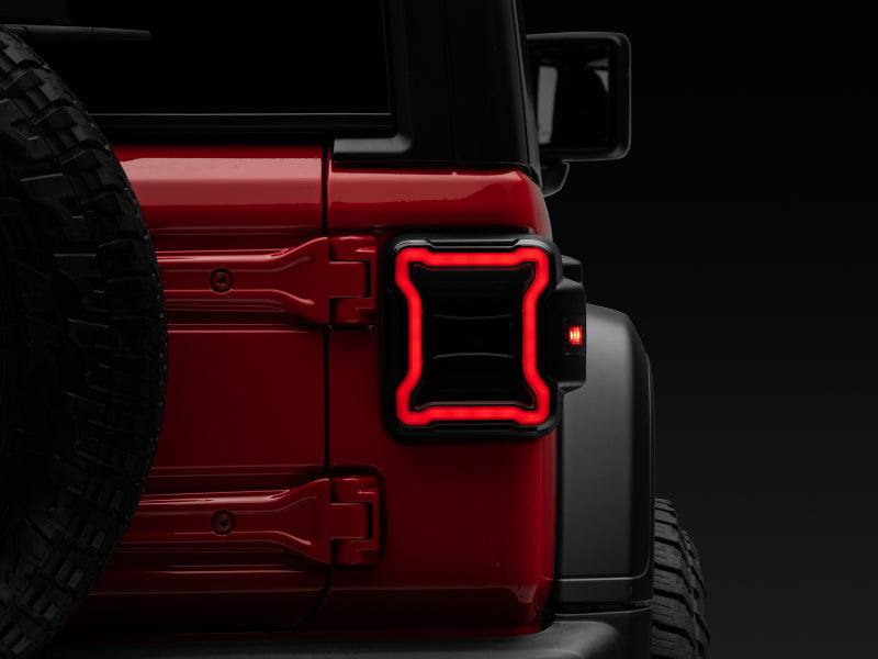 Raxiom 18-22 Jeep Wrangler JL LED Tail Lights- Black Housing (Smoked Lens) J133942-JL