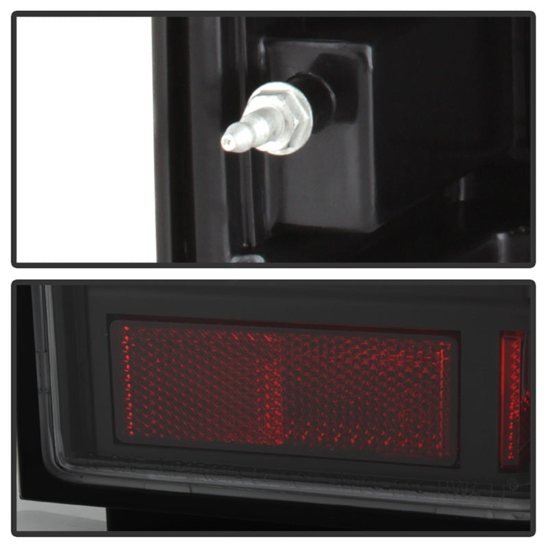 Xtune Hummer H3 06-09 ( Non H3T ) LED Tail Lights Black ALT-ON-HH306-LED-BK 5017697