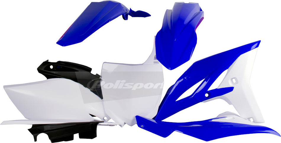 POLISPORT Plastic Body Kit Blue/White 90272