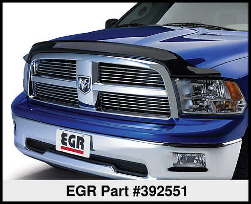 EGR 06+ Dodge F/S Pickup Aerowrap Hood Shield (392551) 392551