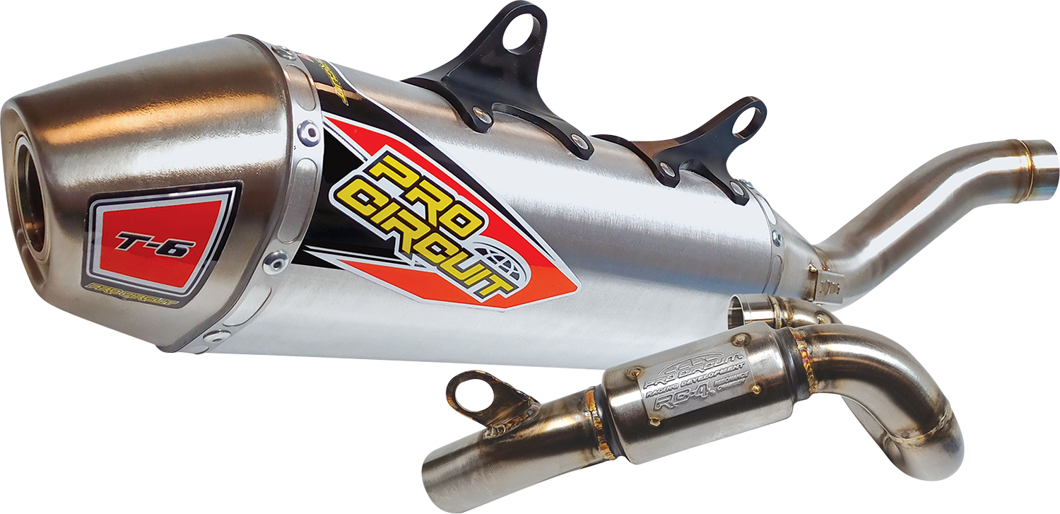 PRO CIRCUIT T-6 Exhaust System - Stainless Steel 0152225G