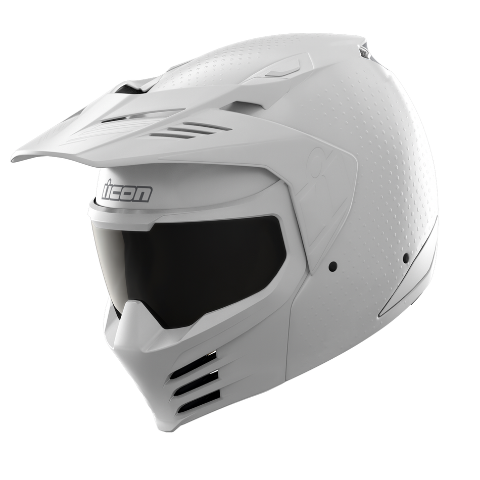ICON Elsinore™ Helmet - Monotype - White - Medium 0104-3310