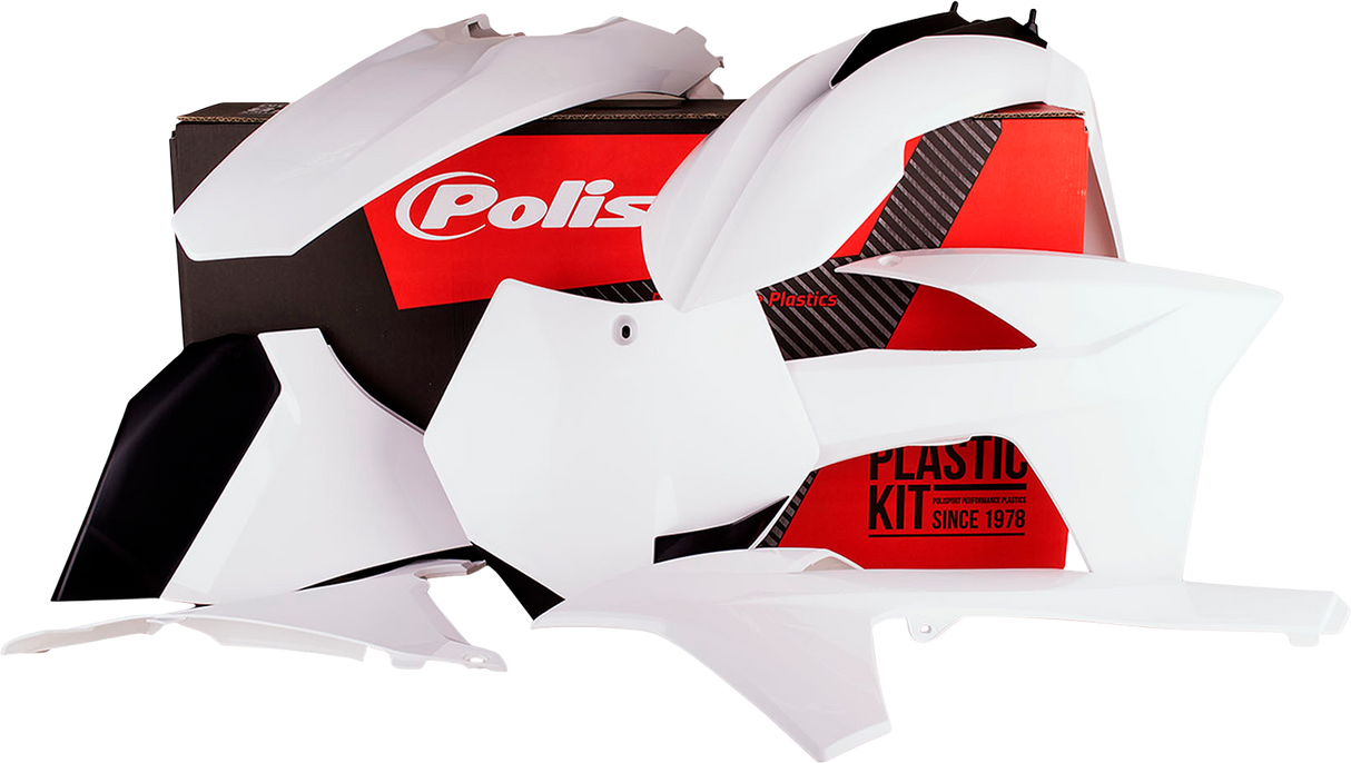 Kit de carrocería POLISPORT - Blanco - SX 90508 