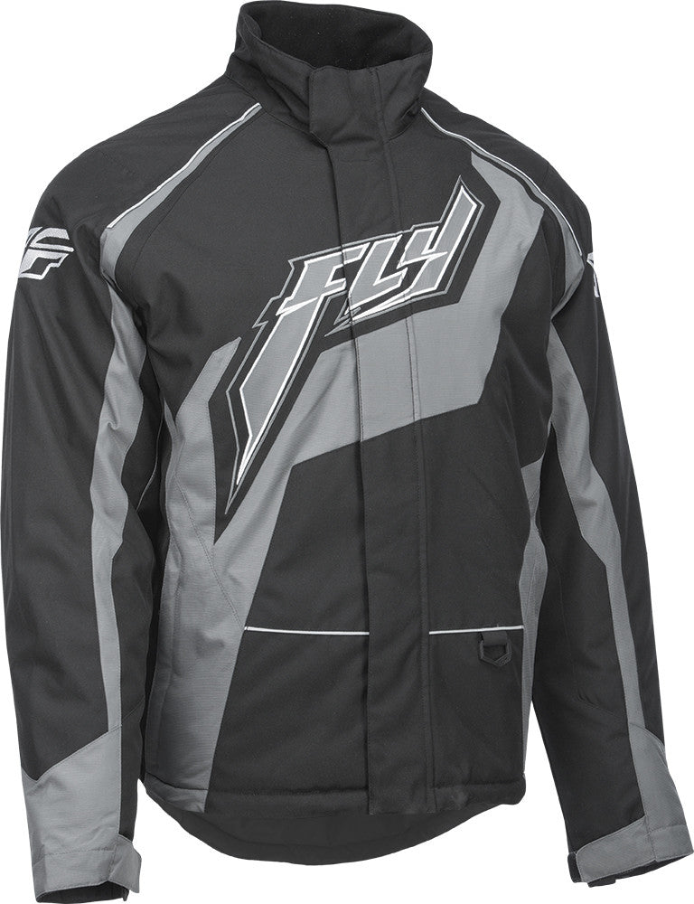 FLY RACING Outpost Jacket Black/Grey 2x #6152 470-40102X