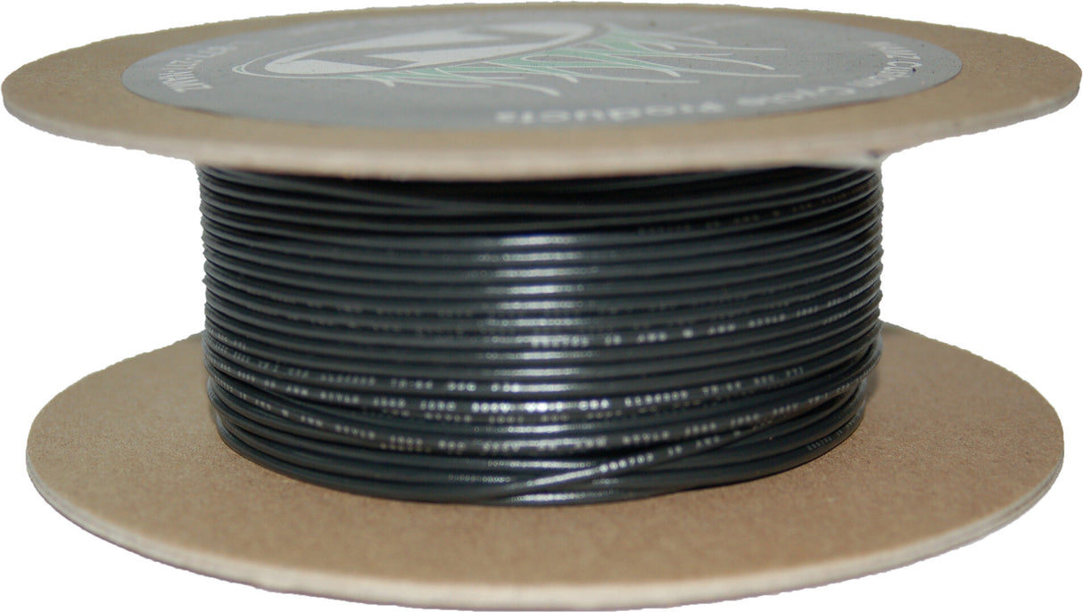 NAMZ CUSTOM CYCLE#18-Gauge Black 100' Spool Of Primary WireNWR-0-100