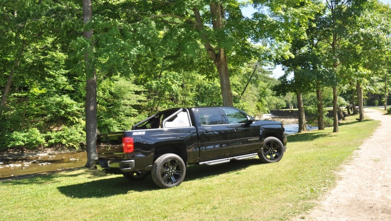 Corsa 14-16 Chevy Silverado Cred Cab/Standard Bed 1500 5.3L V8 Escape deportivo pulido de un solo lado