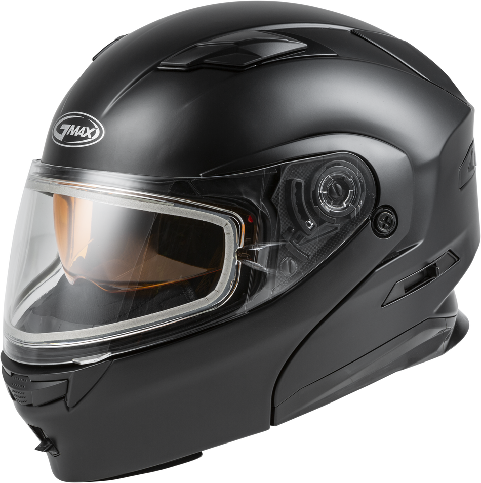 GMAX Md-01s Modular Snow Helmet Matte Black 3x M2010079-ECE