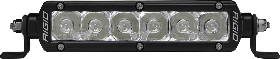 RIGID Sr Series Spot Light Bar 6" E-Mark Compliant 906212EM