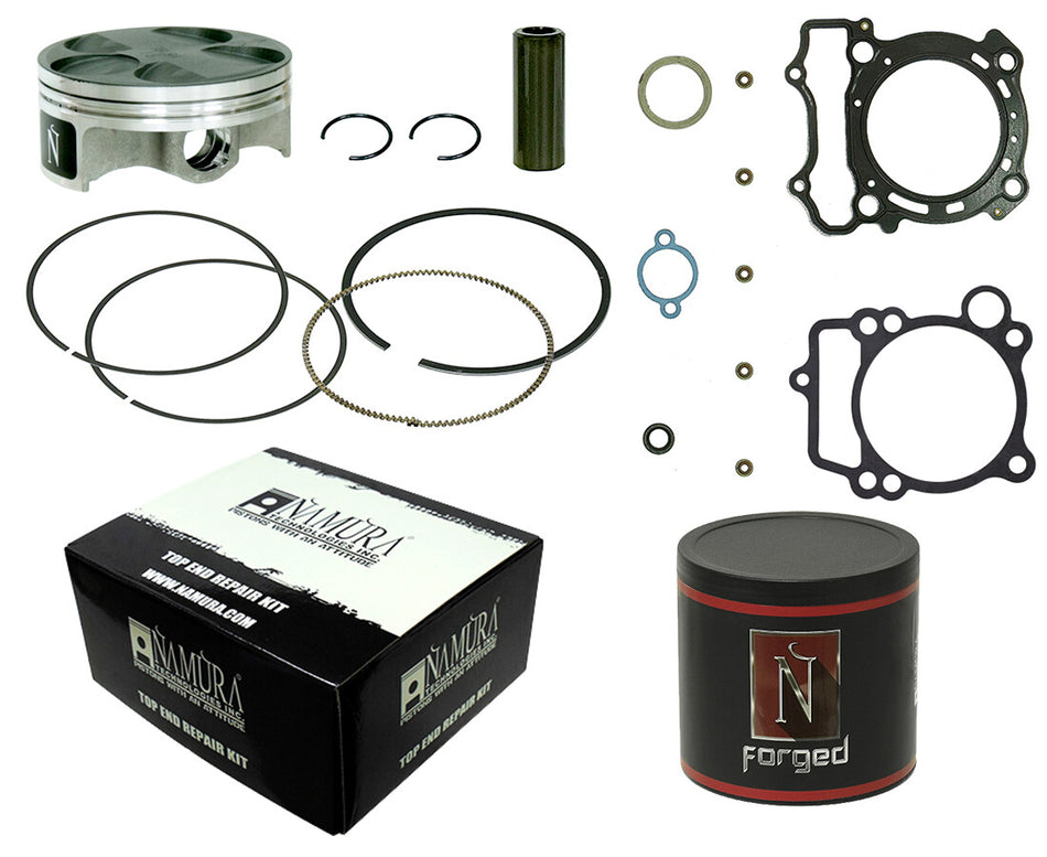 NAMURATop End Kit Hc Forged 76.96/+0.02 13.5:1 Gas/YamFX-40033-CK