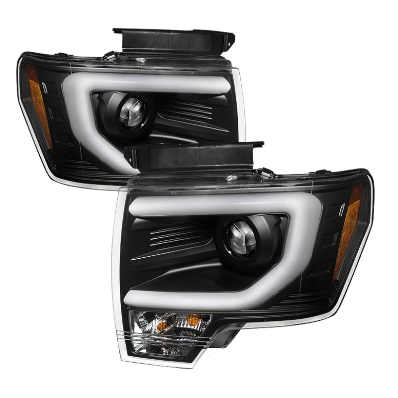 Spyder Ford F150 13-14 Projector Fctry Xenon Model- Light Bar DRL Blk PRO-YD-FF15013-LBDRL-HID-BK 5077646