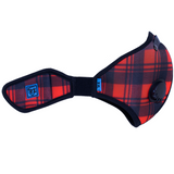 RZ MASK M2N Mask - Red Plaid - Medium MK-DC39:25400