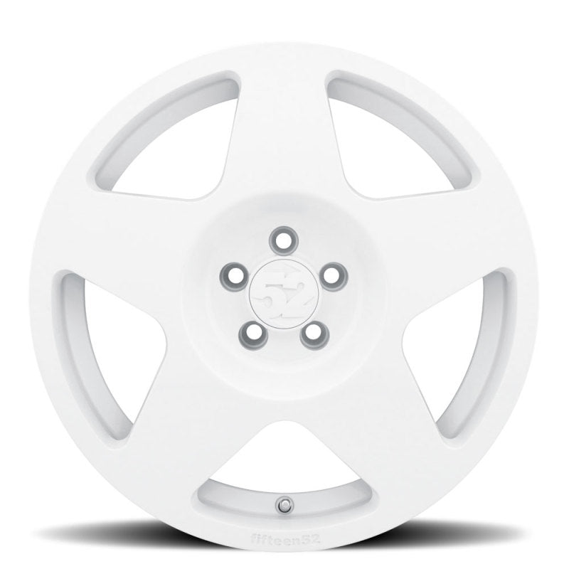 fifteen52 Tarmac 18x8.5 5x112 45mm ET 66.56mm Center Bore Rally White Wheel TARRW-88551+45