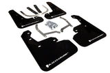 Rally Armor 17-22 Subaru Impreza Black UR Mud Flap w/ White Logo MF45-UR-BLK/WH