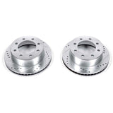 Power Stop 00-02 Dodge Ram 2500 Front Evolution Drilled & Slotted Rotors - Pair AR8746XPR