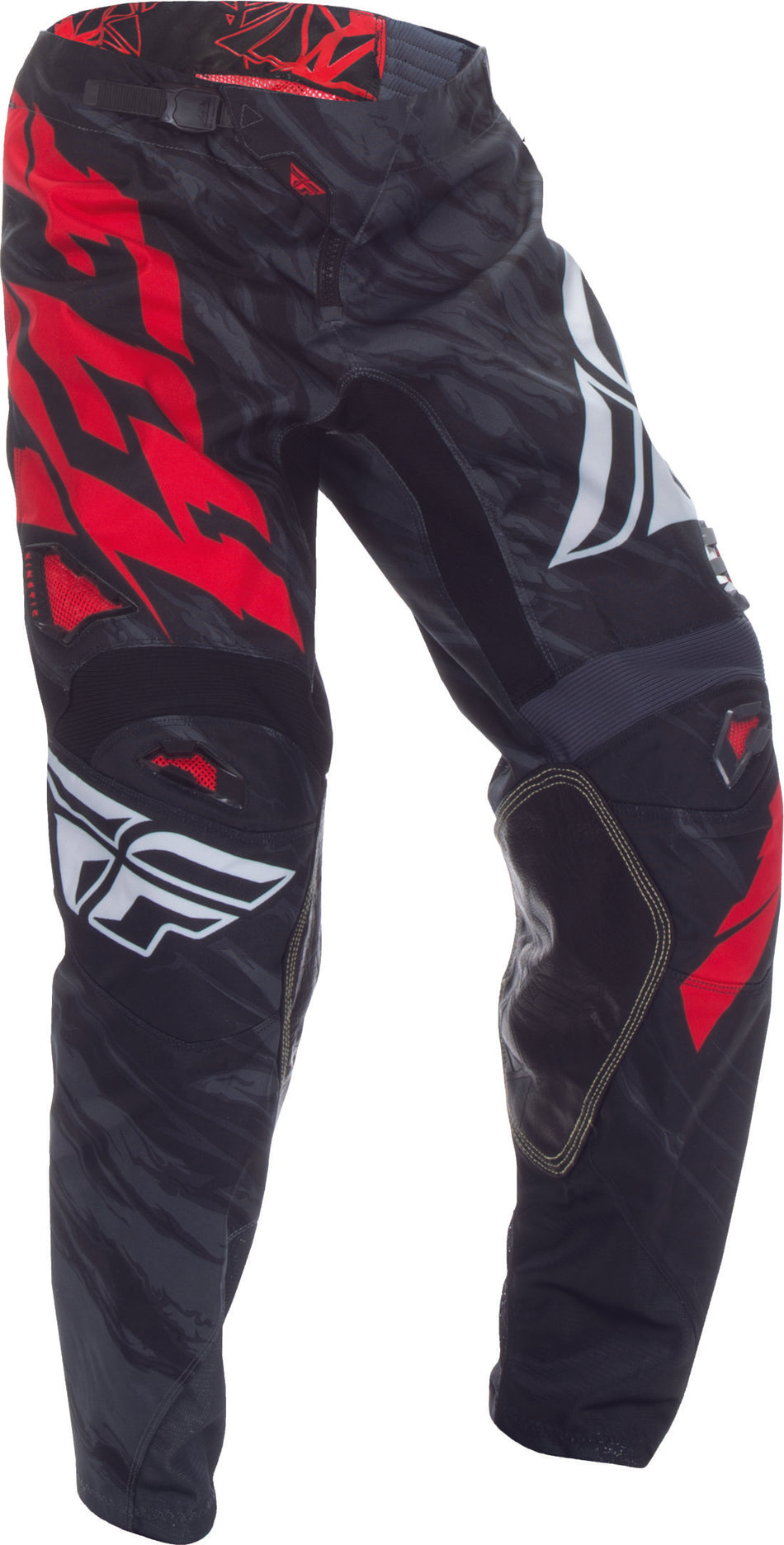 FLY RACING Kinetic Relapse Pant Black/Red Sz 18 370-43018