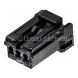 NAMZ AMP Multilock 3-Position Female Wire Plug Housing (HD 73153-96BK) NA-174921-2