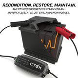 CTEK Battery Charger - CT5 Powersport - 2.3A K40-339