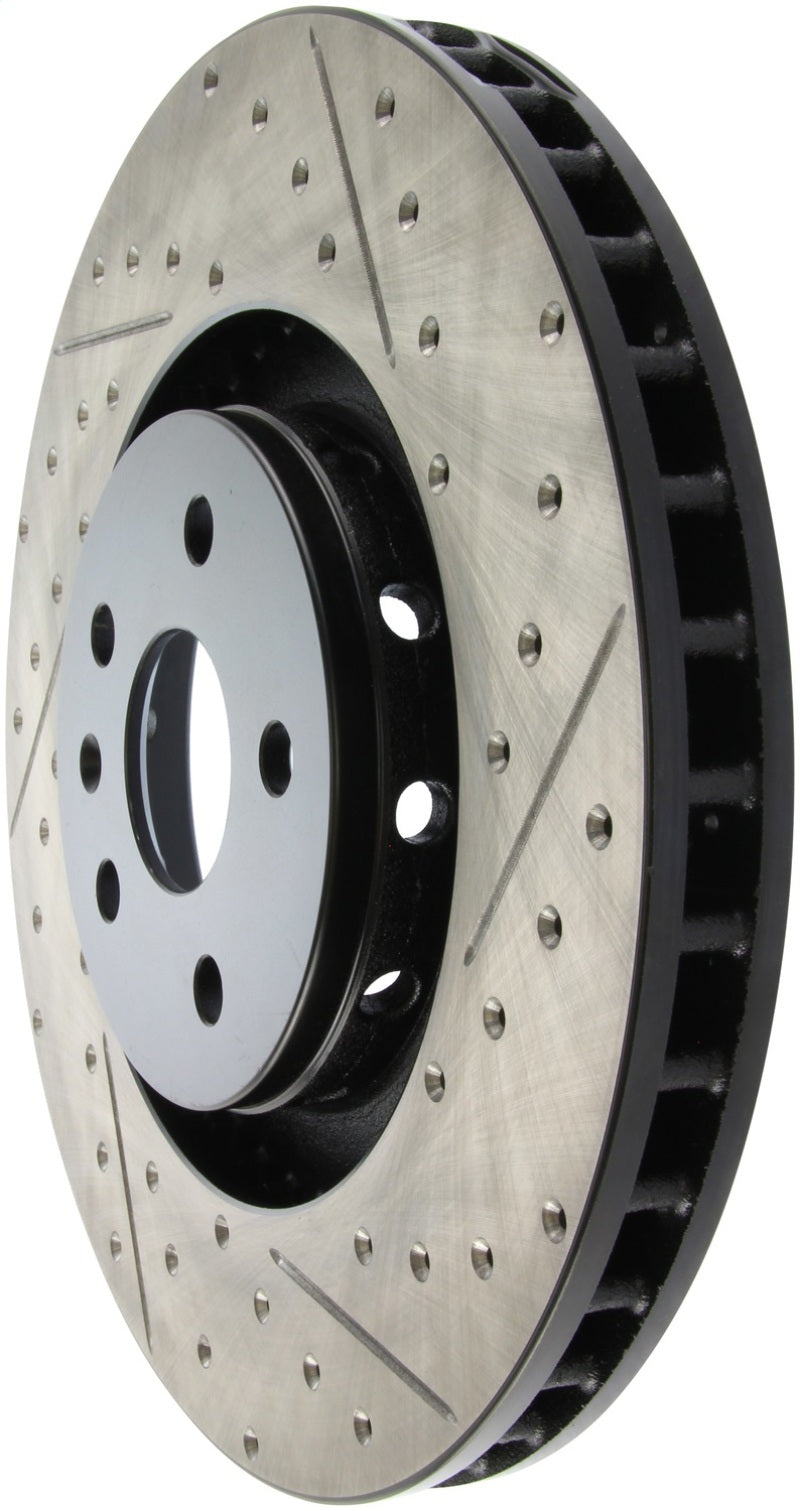 StopTech Drilled & Slotted Left Sport Brake Rotor for 2009 Cadillac CTS-V 127.62128L