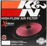 K&N X-Stream Top Filter X-Stream 14 inch OD Chrome 66-1401XP