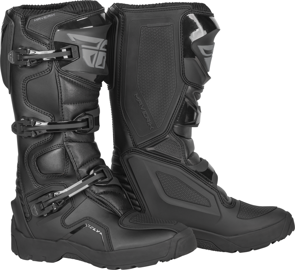 FLY RACING Maverik Enduro Boots Black Sz 08 364-69808