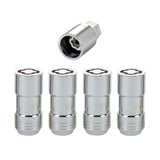 McGard Wheel Lock Nut Set - 4pk. (Cone Seat) M14X1.5 / 21mm & 22mm Dual Hex / 1.965in. L - Chrome 24210