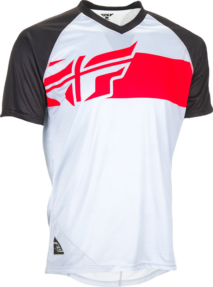 FLY RACING Action Elite Jersey Grey/Red/Black Lg 352-0740L