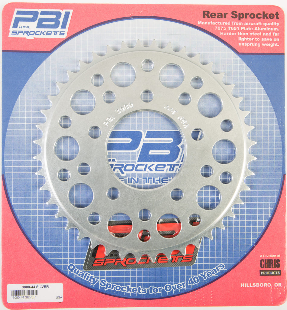 PBIRear Sprocket Aluminum 44t-525 Hon3080-44