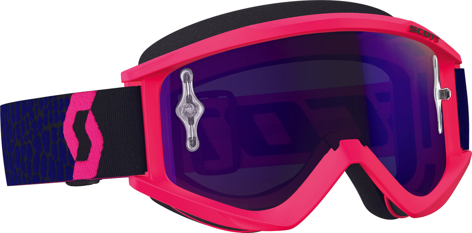 SCOTT Recoil Xi Goggle Pink W/Purple Chrome Lens 246485-5406281