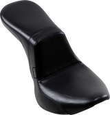 LE PERA Daytona 2-Up Seat - Without Backrest - Smooth - Black - Softail LYR-543S