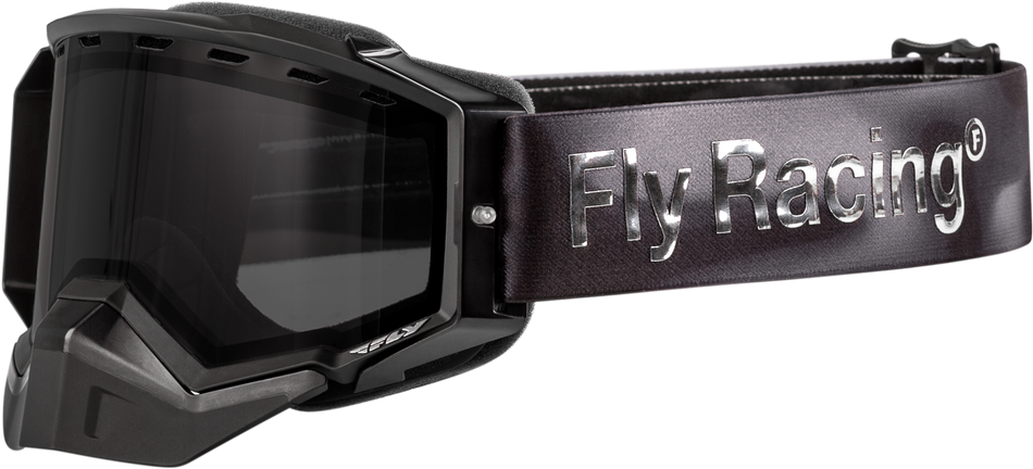 FLY RACING Zone Elite Snow Goggle Legacy W/ Polarized Smoke Lens FLB-24ZP3