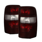 Xtune GMC Yukon 00-06 OEM Style Tail Lights w/ Black Rim Red Smoked ALT-JH-CSUB00-OE-RSM 9028809