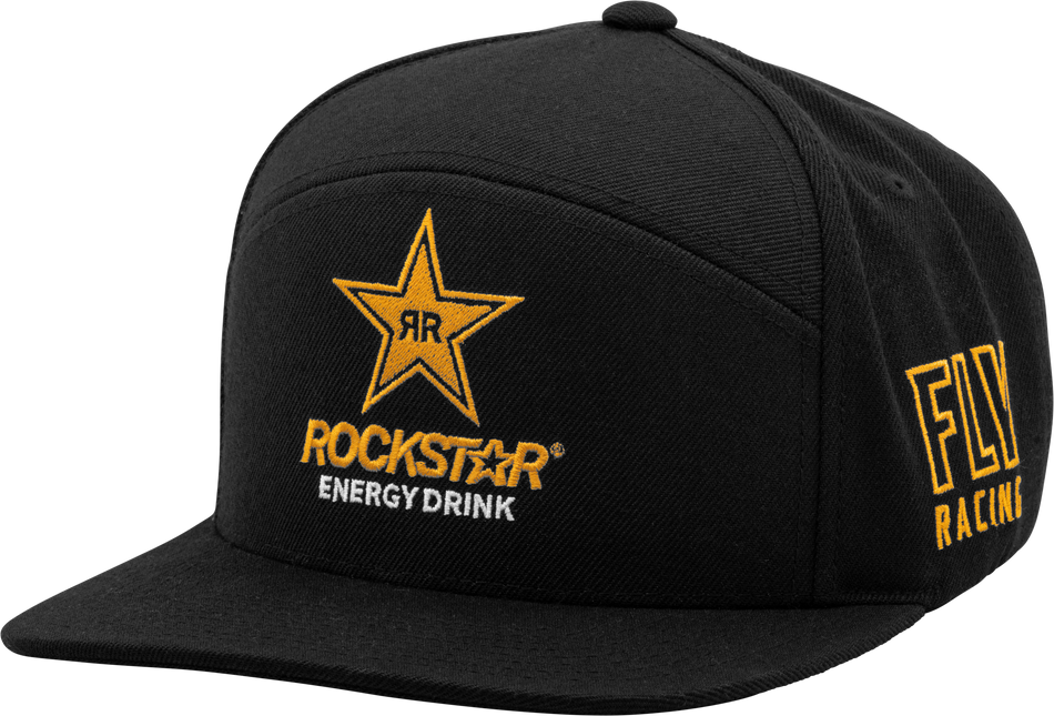 FLY RACING Fly Rockstar Hat Black/Gold 351-0133