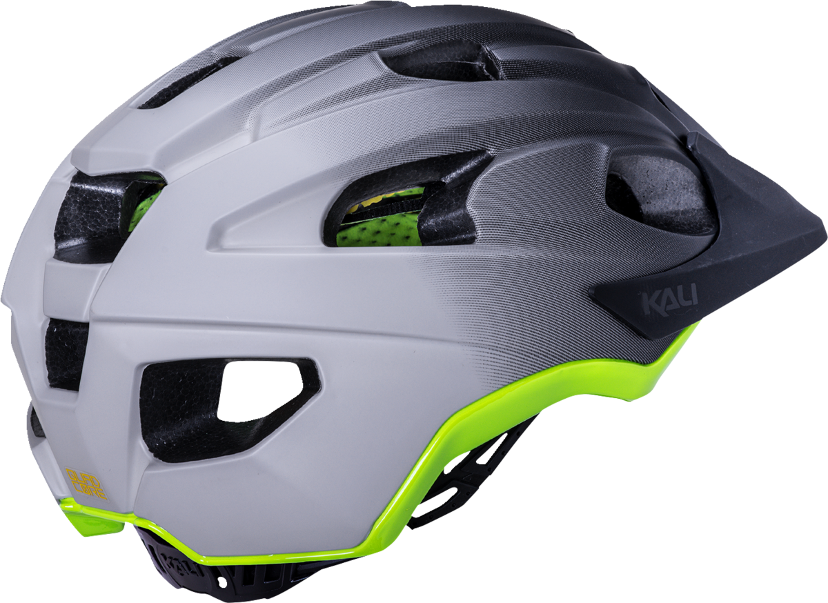 KALI Pace Helm - Fade - Schwarz/Grau/Fluoreszierendes Gelb - L/XL 0221722117 