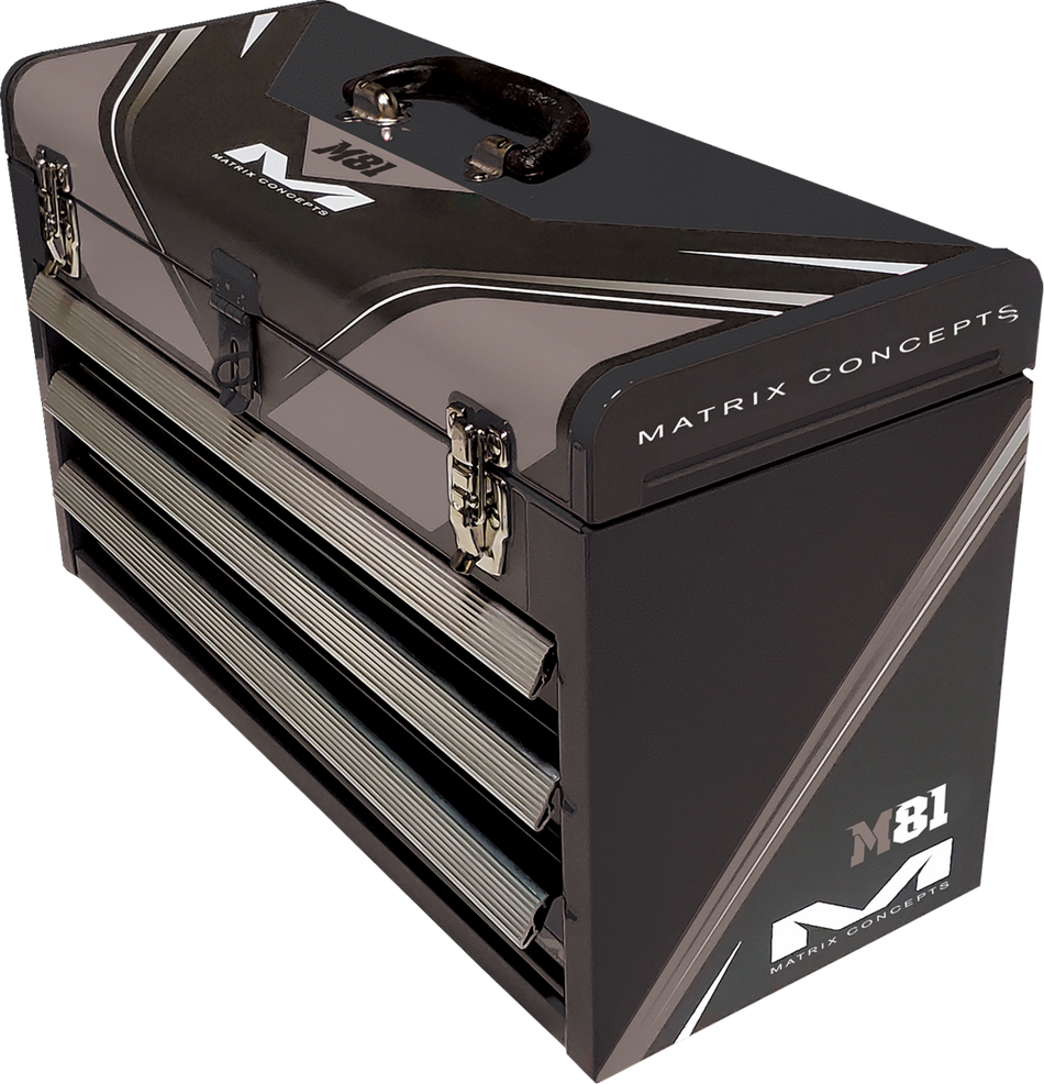 MATRIX CONCEPTS,LLC M81 Worx Box - Black/Grey M81-100
